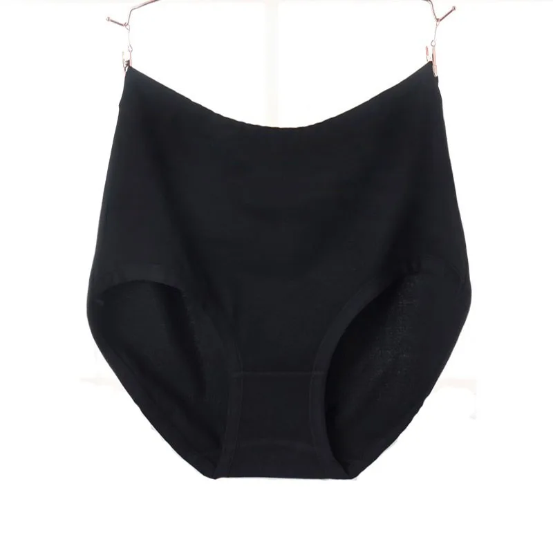 

VU053 High Waist Panties Plus Size 5XL 6XL Women Underwear Solid Comfortable Elastic Lingerie Briefs Wholesale