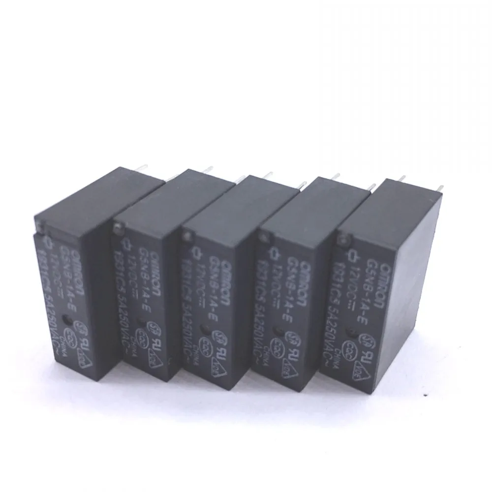 

50Pcs Power Relay G5NB-1A-E-5VDC G5NB-1A-E-12VDC G5NB-1A-E-24VDC G5NB-1A-E 5V/12V/24VDC 5A 4Pins A group of normally open