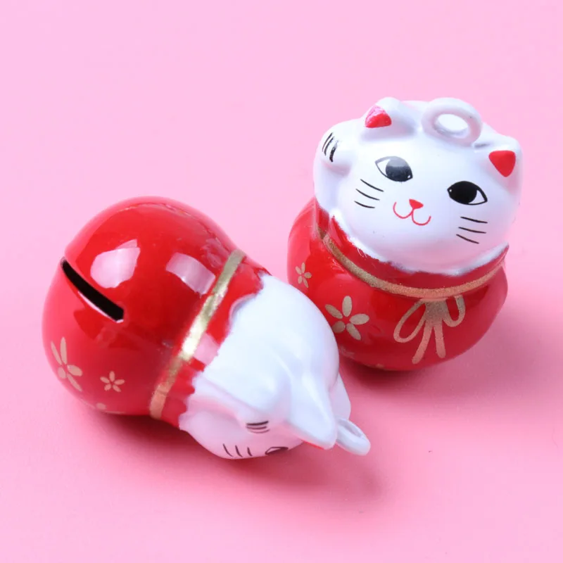 5pcs Bells Mix Cartoon Cat Iron Loose Beads Small for Party Christmas Tree Ornamen Decoration Home Accessories 1pcs 26x17mm