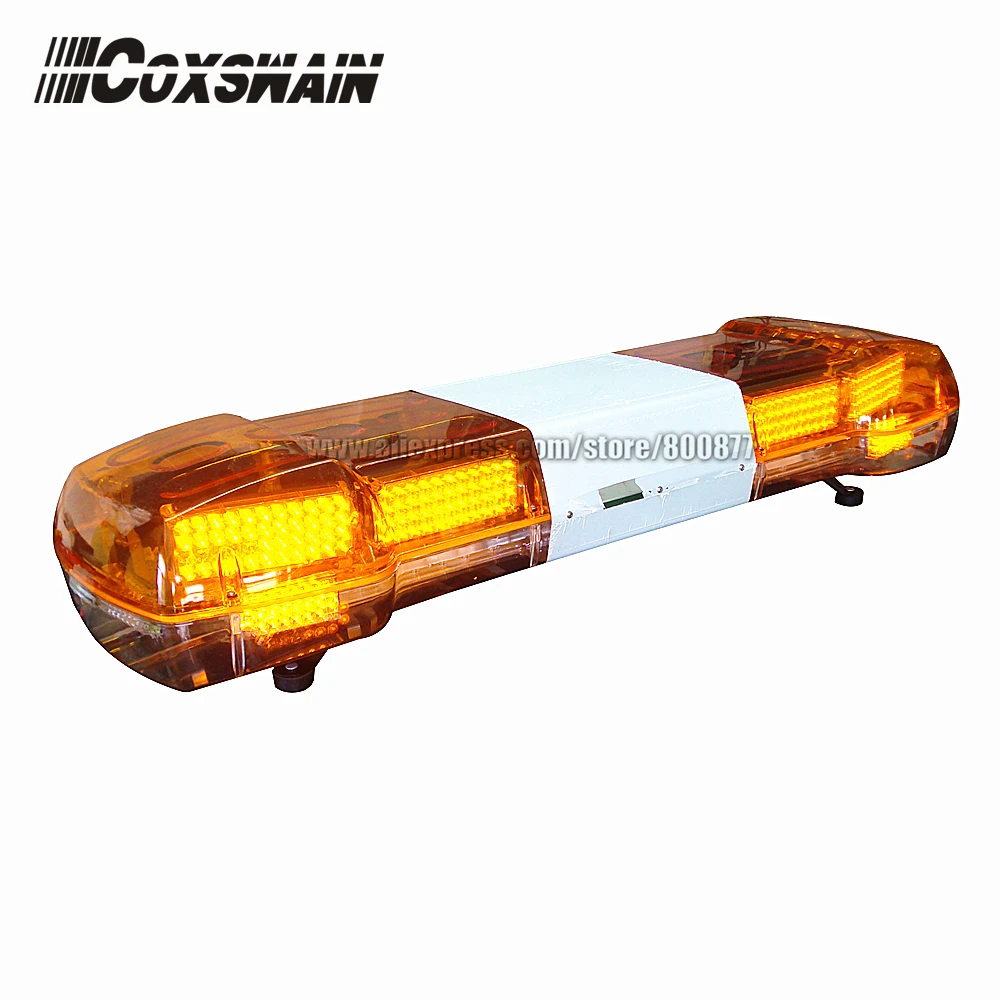 

LED emergency warning lightbar with 100W siren & speaker, DC12V, 48inch, Car Truck Amber LED Alarm Lamp (TBD-GA-01322P_