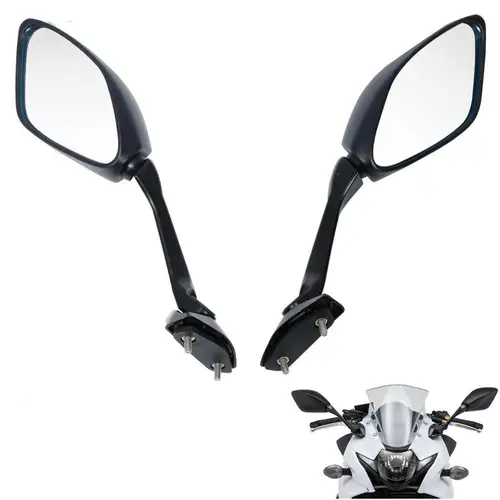 Espejos retrovisores de motocicleta para SUZUKI GSX 250 R GSX250R GSX 250R 2018-2024 2019 2020 2021 2022 2023 negro izquierdo y derecho