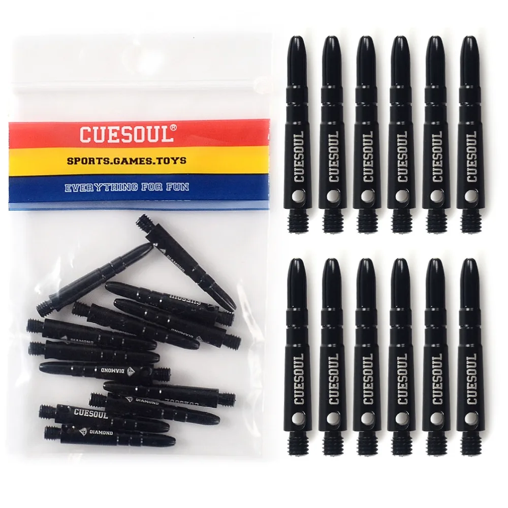 

CUESOUL High Quality 12pcs/set 40/46/53mm 2BA Aluminium Dart Shafts