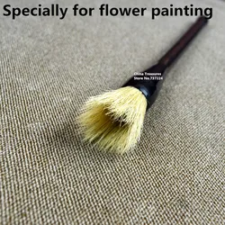 Pincel de pintura para flores huecas