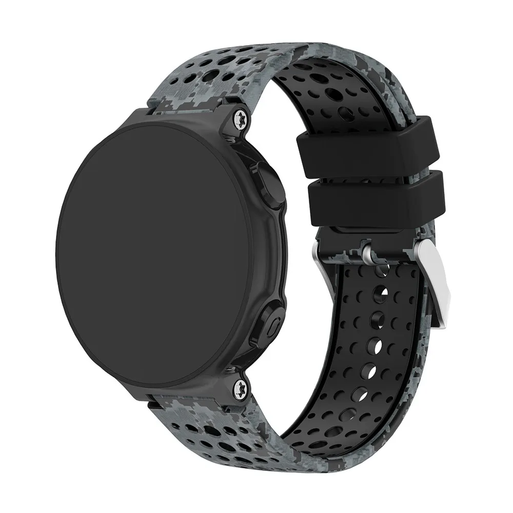 إكسسوارات بديلة بسوار معصم For Garmin Forerunner 220/230/235/620/630، سوار ساعة رياضي من السيليكون بسوار ذكي