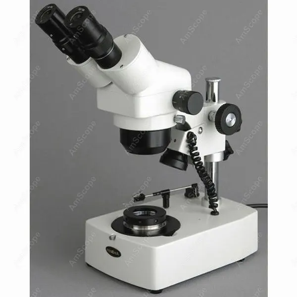 Zoom Microscope--AmScope Supplies 5X-80X Darkfield Jewelry Gem Stereo Zoom Microscope