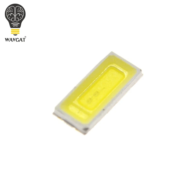 100PCS For LG Innotek LED LED Backlight 1W 7030 6V Cool white TV Application smd 7030 led cold white 100-110lm 7.0*3.0*0.8mm