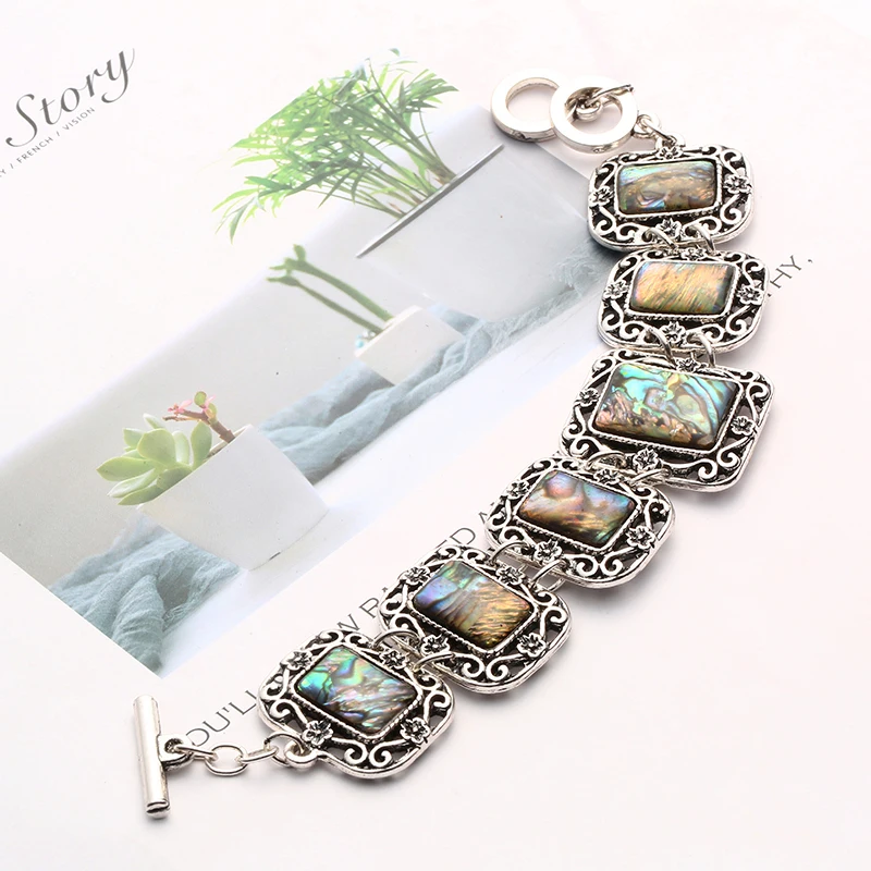 Fashion Ethnic Bohemian Bracelets Bangles For Women Natural Shells Vintage Beach Boho Adjustable Femme Bracelet Jewelry Gift