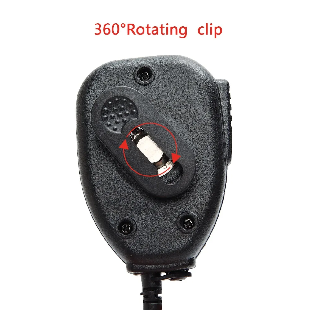 Baofeng Walkie Talkie Lautsprecher Mikrofon Wasserdicht Dual PTT Handheld Mikrofon Für UV5R UV-21 Pro Zwei Weg Radio QuanSheng UV-K6 UV-K5 – Detail 15