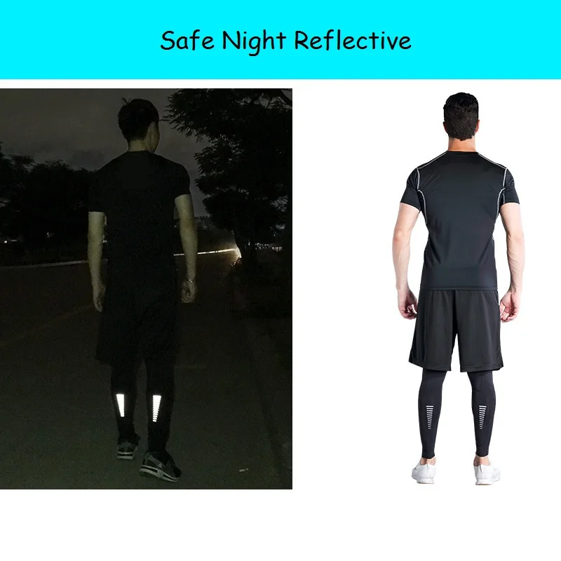 Befusy di Compressione Pantaloni Degli Uomini di Sport Pantaloni Da Jogging Usura Degli Uomini di Sport Leggings Pantaloni di Formazione Palestra Uomo Running Calzamaglia Palestra Abbigliamento 3XL