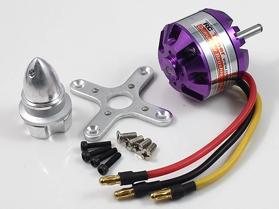 Rctimer A3530 3530 1100KV 1400KV 1700KV Outrunner Brushless Motor 4.0mm Shaft compatible 2-4S Lipo/30A ESC FPV Multirotor Motors