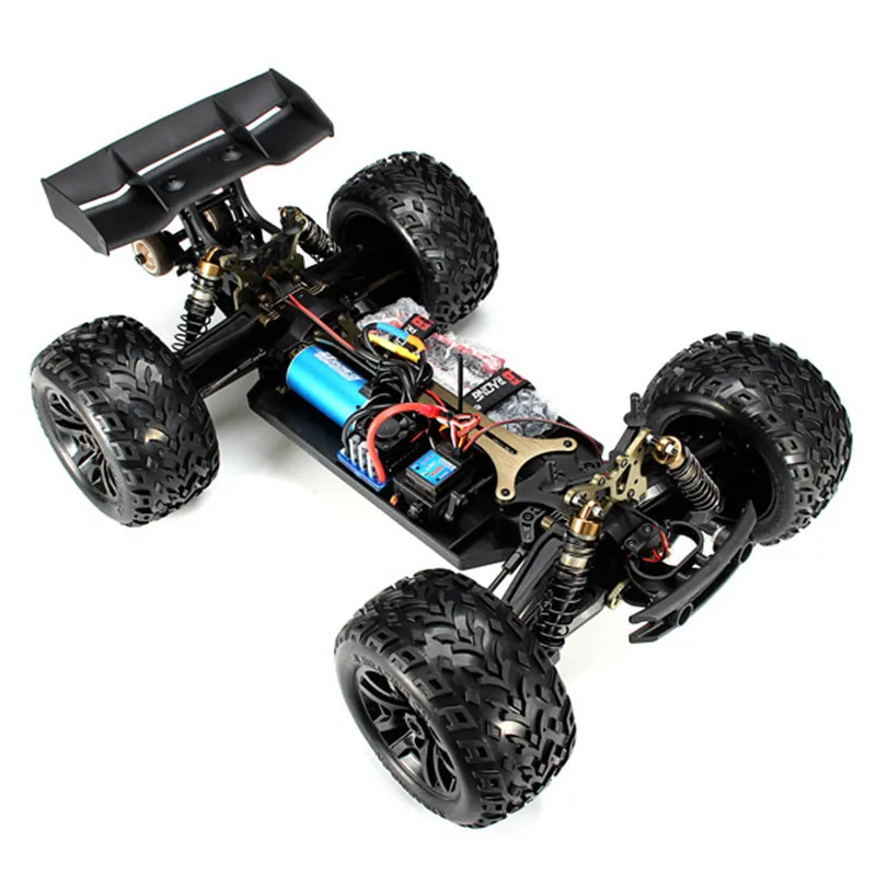 Professionale 100 km/h Brushless High power RC Drift Racing Truck 1:10 a quattro ruote motrici impermeabile 80A ESC Radio Control Car