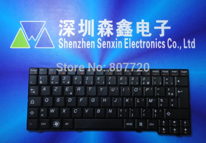 

Free shipping 100% brand new French keyboard for Lenovo S10-2 S11 20027 S10-3C S10-2C 20052 black