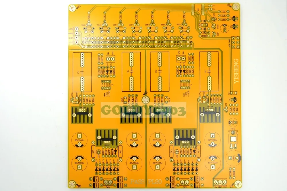 ฐาน PCB Board สำหรับ Dual Channel Class A PASS PL20 Hifi เครื่องขยายเสียง