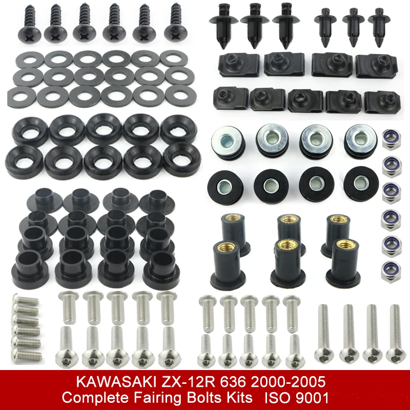 カワサキZx12r ZX-12R zx 12r 2000-2005に適した完全なオートバイ