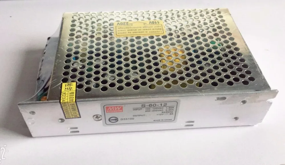 S-60-12 Switching Power Supply 60W 12V security monitoring power supply