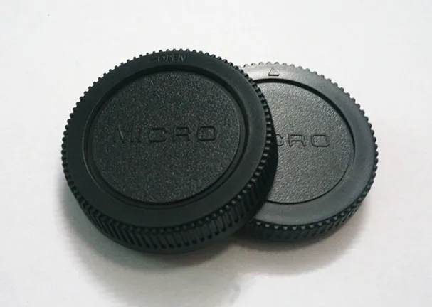 1 Pairs camera Body cap + Rear Lens Cap for Micro M4/3 m43 Olympus Panasonic GF1/GF2/GF3