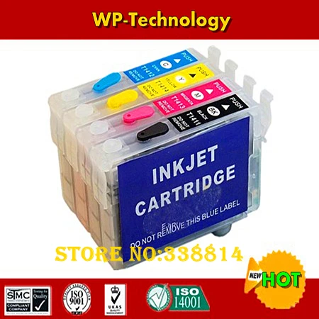 Full ink Refill cartridge suit for T1281 T1282 T1283 T1284,suit for Epson S22 SX125 SX130 SX230 SX235W SX420W SX425W ,ARC chips