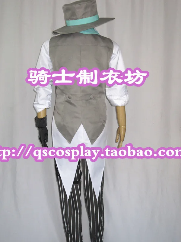 

Костюм Flynt Coal для косплея со шляпой