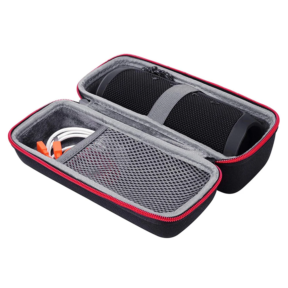 Hard Case for JBL Flip 3/4 Waterproof Portable Speaker. Fits USB Cable and Charger