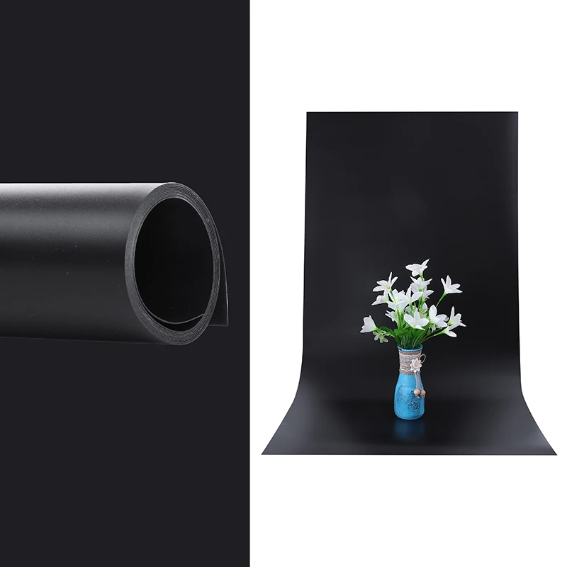 70 x 140cm 2pcs/3pcs/4pcs White Black Gray PVC Material Anti-wrinkle Backdrop for Photo Studio Photography Background Equipment