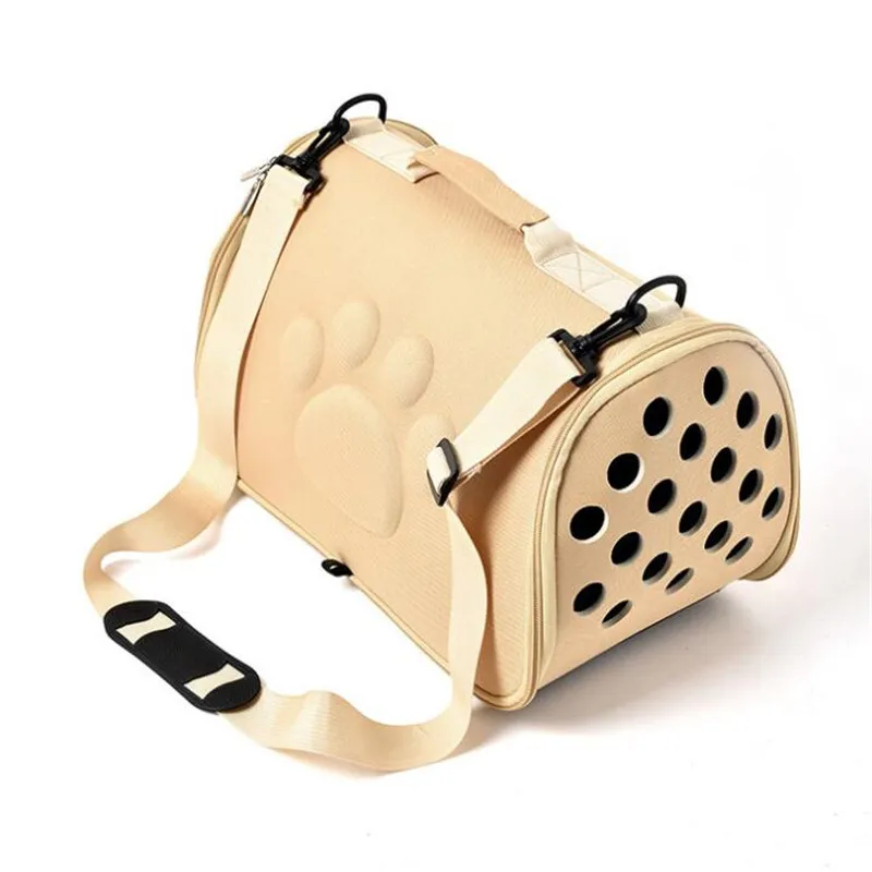 Comfortable Dog Shoulder Bag Foldable Cat Carrier Portable Outdoor Cage Bags For Pet Dog(Labrador/Chihuahua/Poodle/Bulldog)