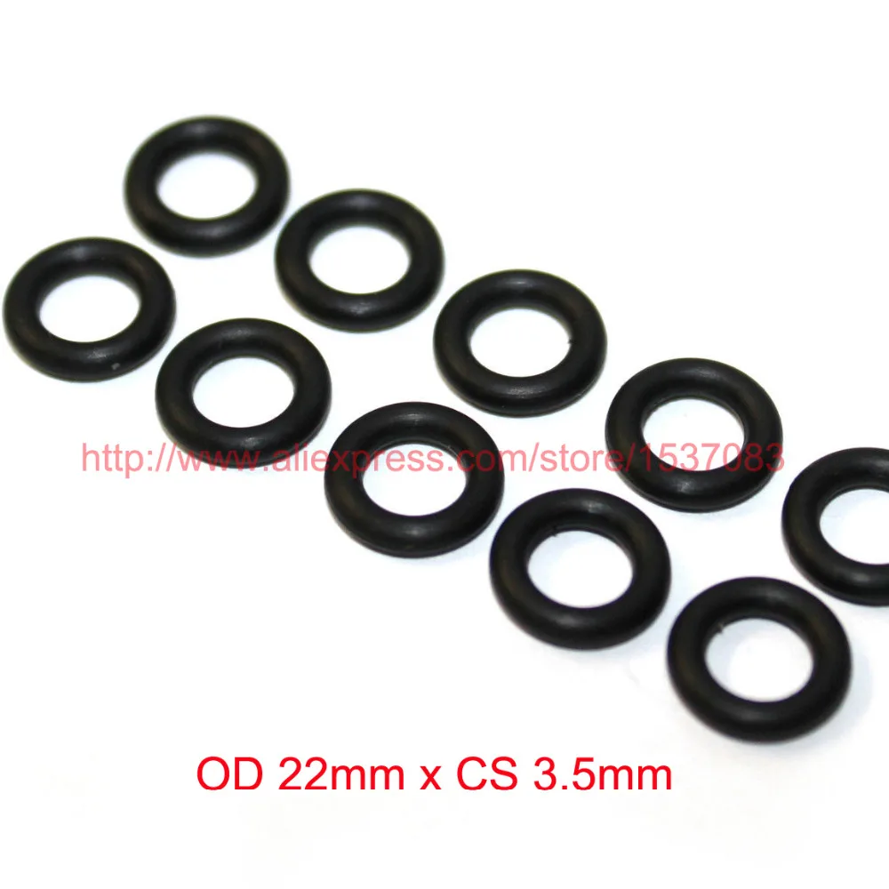 

OD 22mm x CS 3.5mm black NBR nitrile o ring o-ring oring sealing rubber cord