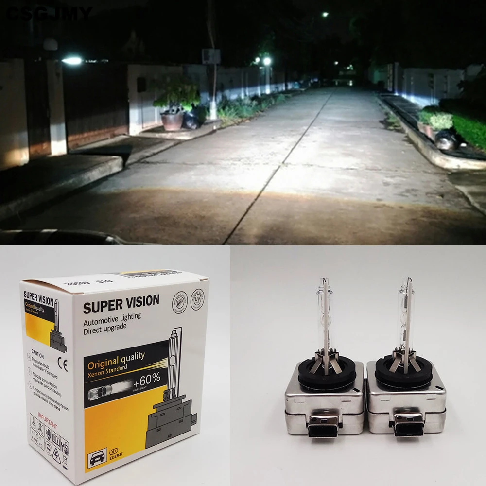 2PCS D1 D2 D3 D4 HID Bulb CBI HID xenon headlight bulb D1S D2S D3S D4S D2C D1R D2R D3R D4R D2C headlamp 4300K 6000K 8000K 10000K