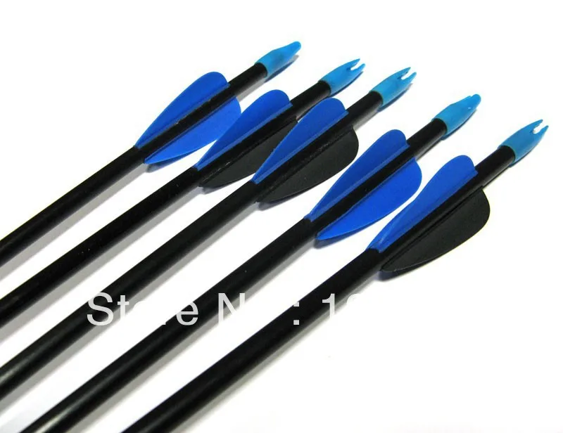 Wholesale 150Pcs Arrows Fiberglass Arrow 5*7mm 30