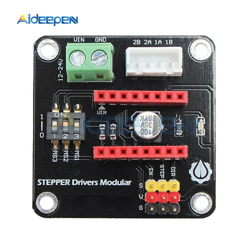 5Pcs DRV8825 A4988 42 Stepper Motor Driver Controller Expansion Shield Module Expanding Board For DC Motor Drivers 3D Printer