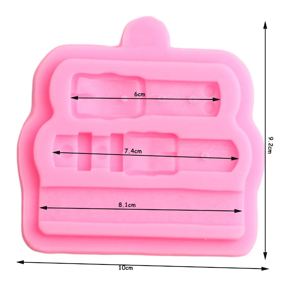 Belt Straps Mould Cake Decorating Tools Fondant Mold DIY Party Cupcake Baking Silicone Mold Candy Clay Chocolate Gumpaste Mould