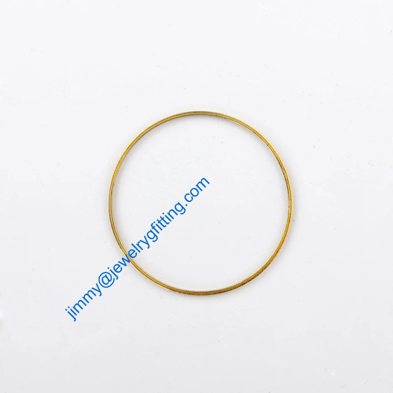 

3000PCS Raw Brass Circle 30*1*0.5 copper Rings jewelry findings Conntctors Quoit