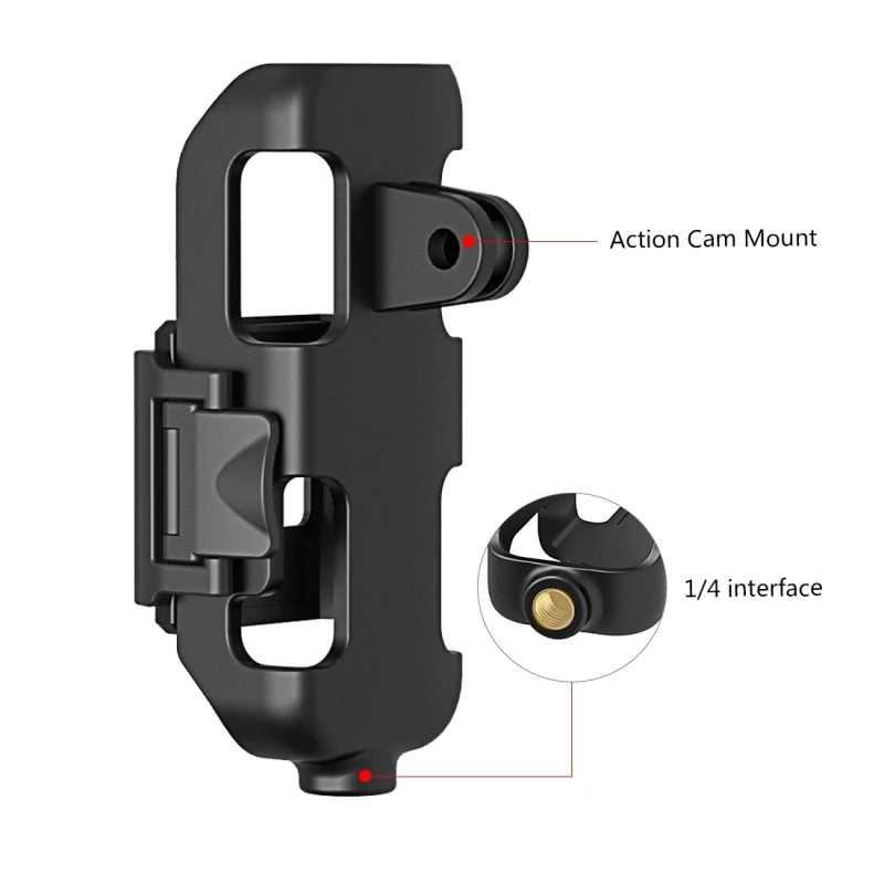 PULUZ Housing Shell Protective Cover Bracket Frame &1/4 Screw Hole For DJI OSMO Pocket/OSMO Pocket 2 Handheld Gimbal Accessories