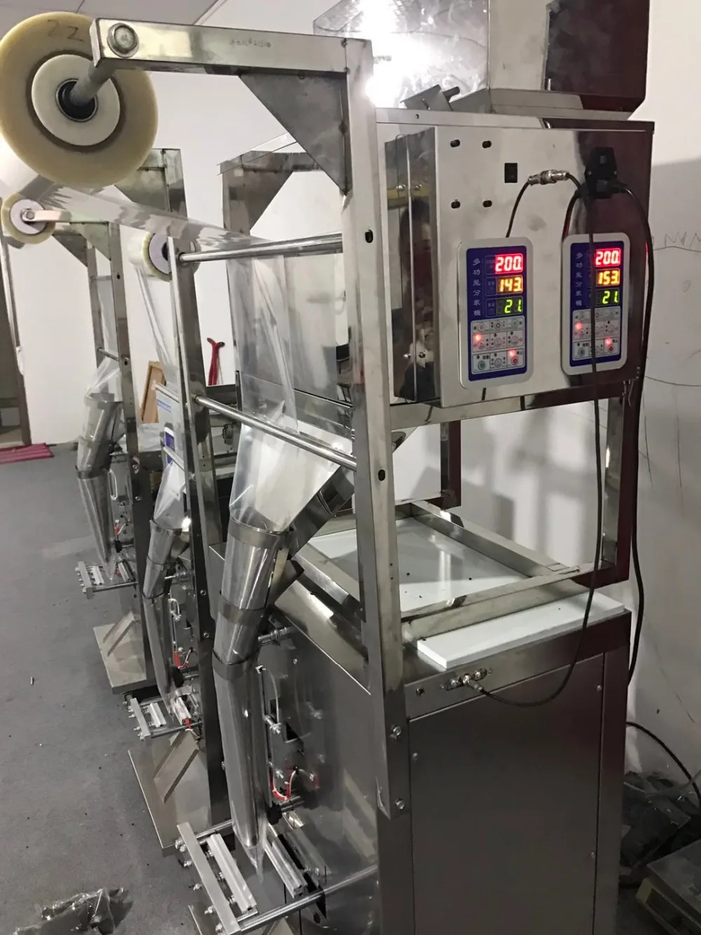 big model back sealing packing machine/snack packer machinery/candy back sealing machine