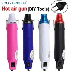 220V DIY Using Heat Gun Electric Power tool hot air 300W temperature Gun with supporting seat Shrink Plastic DIY tool color