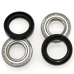 for KTM 400 EXC/MXC Racing 4-Stroke KTM 400/520 SX Racing 4-Stroke Motorcycle front wheel hub oil seal bearing set