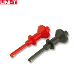 UNI-T UTC01 Hook Type Test Clamp Whorl Pattem Safety Handle alligator clip