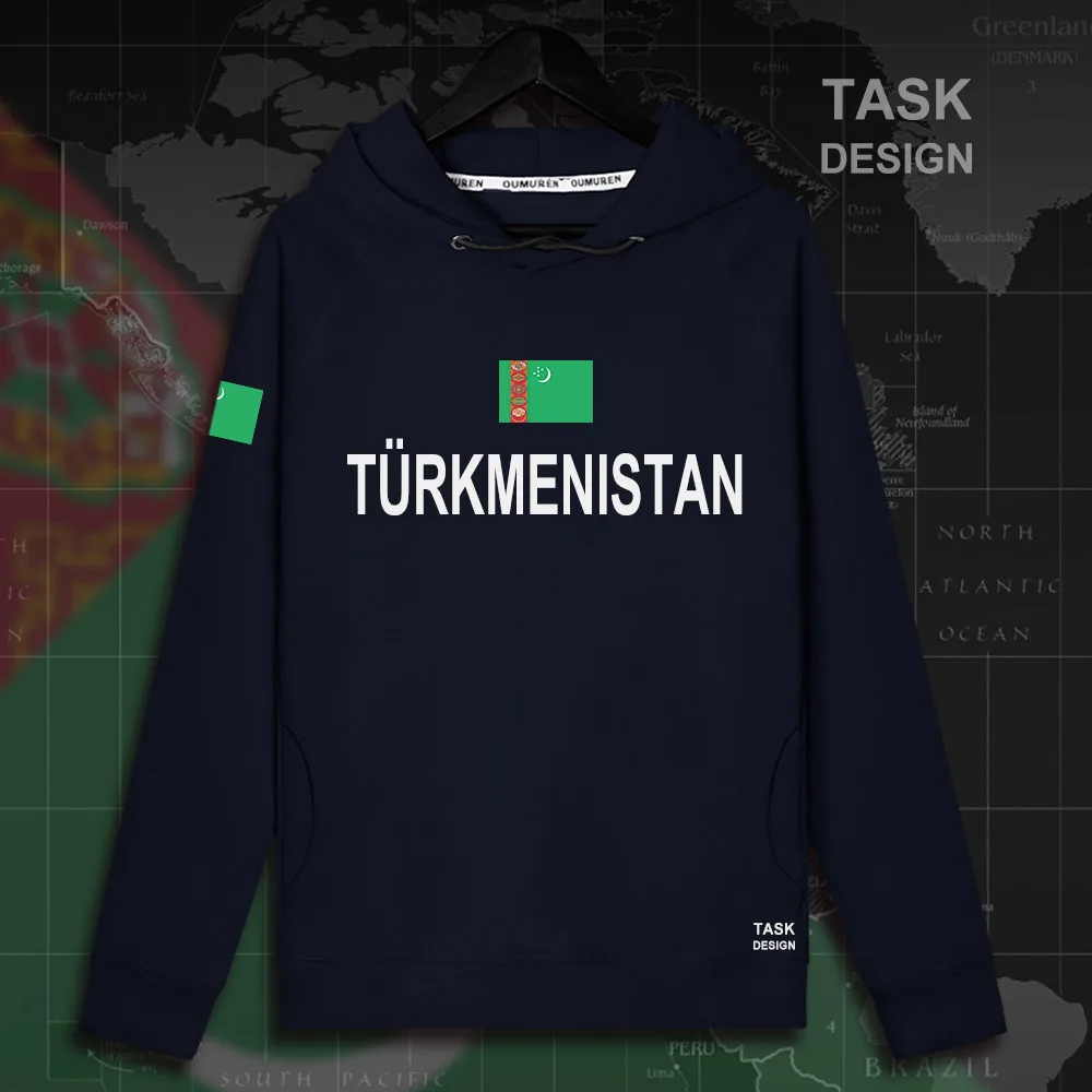 

Turkmenistan Turkmen TKM men hoodie pullovers hoodies men sweatshirt thin new streetwear clothing jerseys tracksuit nation new