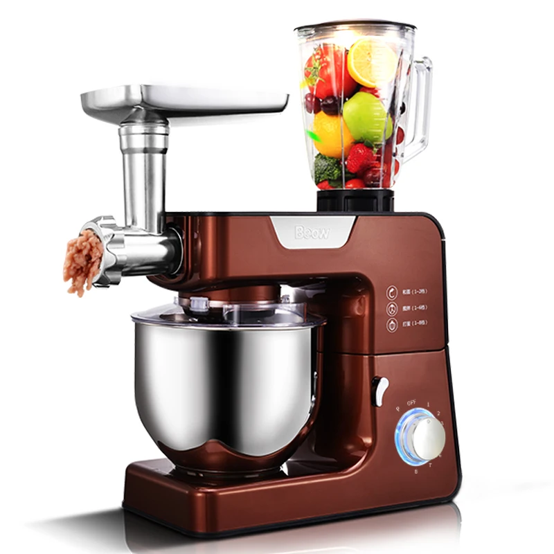 Household Multi-function Electric Food Pasta Mixer Food Cook Machine Meat Grinder Noodle Machine High Speed Kitchen Blender