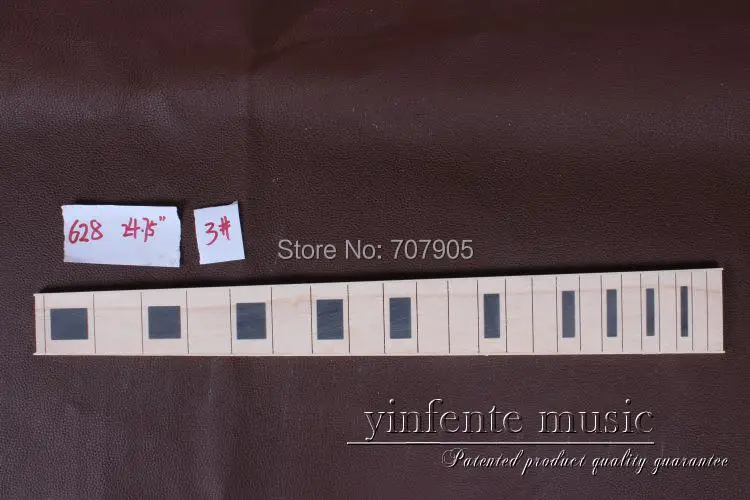 

1 x 24.75" Guitar Fretboard electric guitar Maple Wood Fretboard Parts 3 #