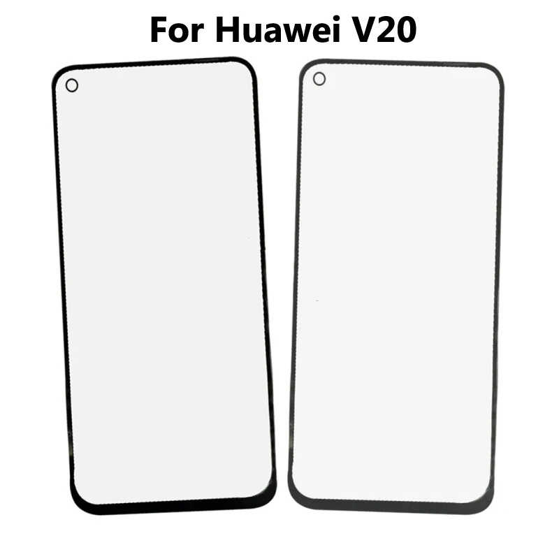 

6,4 ''передняя внешняя стеклянная линза сенсорная панель экран для Huawei V20 сенсорный экран V 20 замена LCD переднее Сенсорное стекло дигитайзер