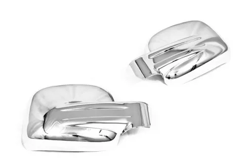 

Chrome Body Side Mirror Cover Trim Molding Exterior for Jeep Liberty 04-07