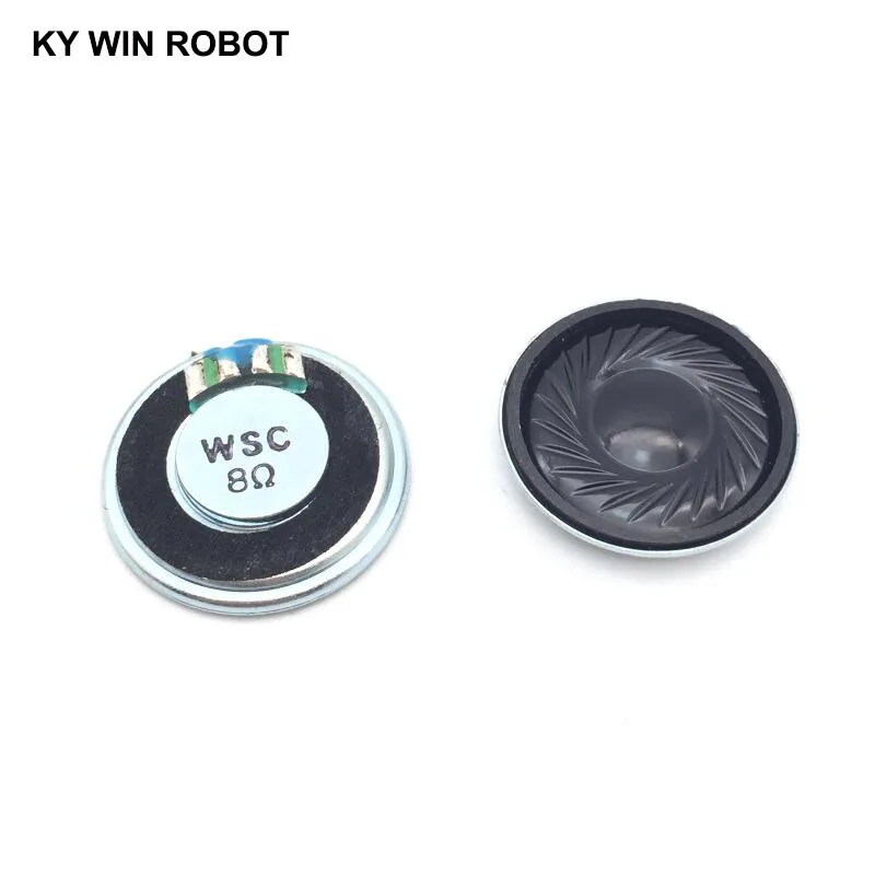 Mini haut-parleur Ultra-mince, nouveau, 8 ohms, 1 watt, 1 W, 8R, diamètre 26MM, 2.6CM, épaisseur 5MM, 5 pièces/lot