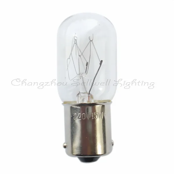 

Miniature bulb 220v 15w ba15s t20x48 a321