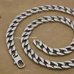 LINSION 316L Stainless Steel Mens Biker Necklace Chain 5A002N Length 18 to 36 Inches Available