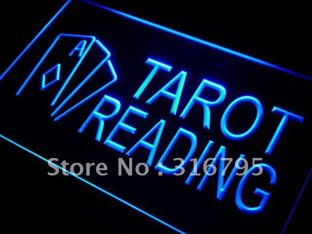 i446 Tarot Reading Services LED Neon Light Light Signs On/Off Switch 20+ Colors 5 Sizes