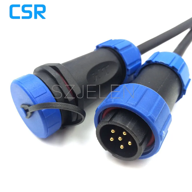 SP2110,  Waterproof Connector 6 Pin, Industrial Equipment Power Connectors, High-Voltage Connector, Cruise Cable Connector