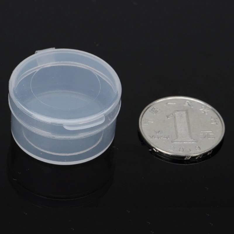 50Pcs Jar Mini Sample Bottle Sealing Pot Face Cream Container Portable Bottle Plastic Transparent Case Accessory YYY9116