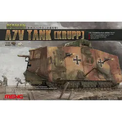 Meng Model TS-017 1/35 German A7V Tank (Krupp) - Scale Model Kit