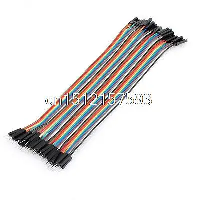 40Pin Male to Female 2.54mm Pitch Jumper Wire Connector Line Cable 21cm