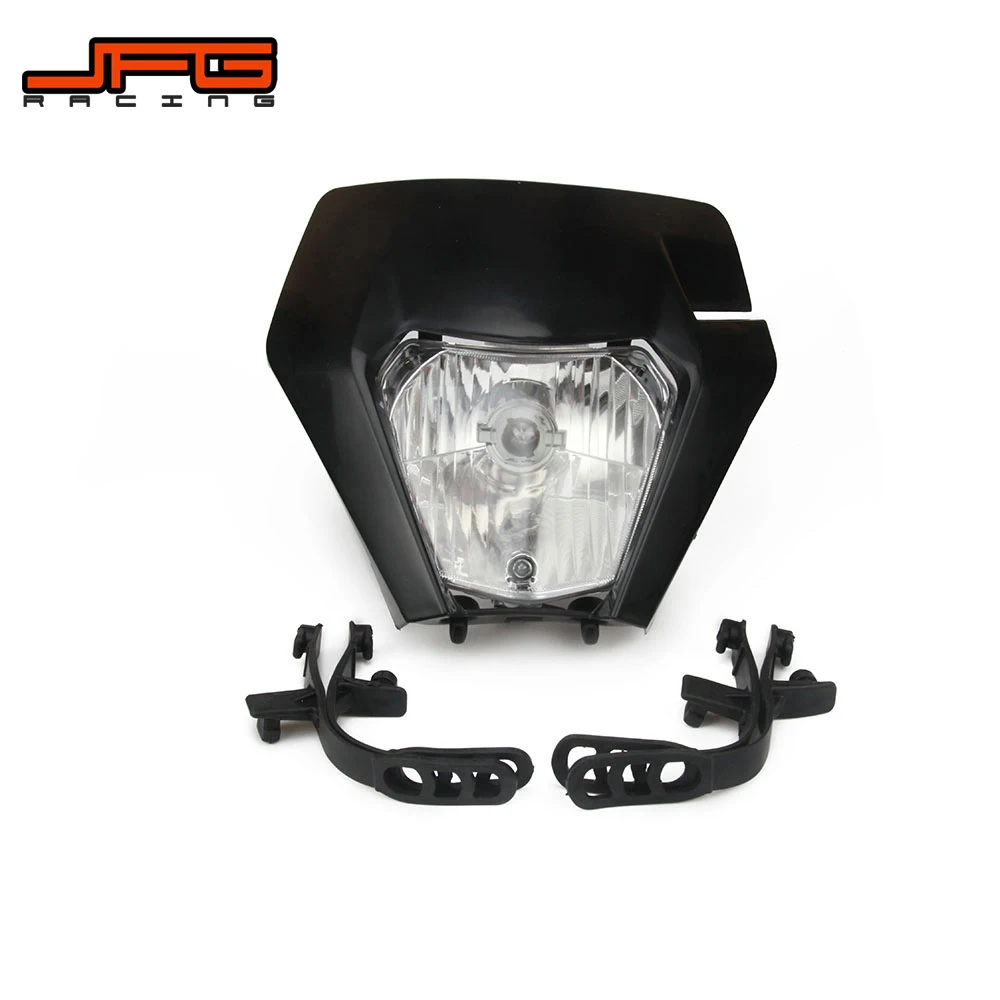 For KTM EXC EXCF SXF SX XC XCW XCF XCFW 125 150 250 350 450 530 New 2017 Motorcycle Supermoto Universal Headlamp Headlight Light